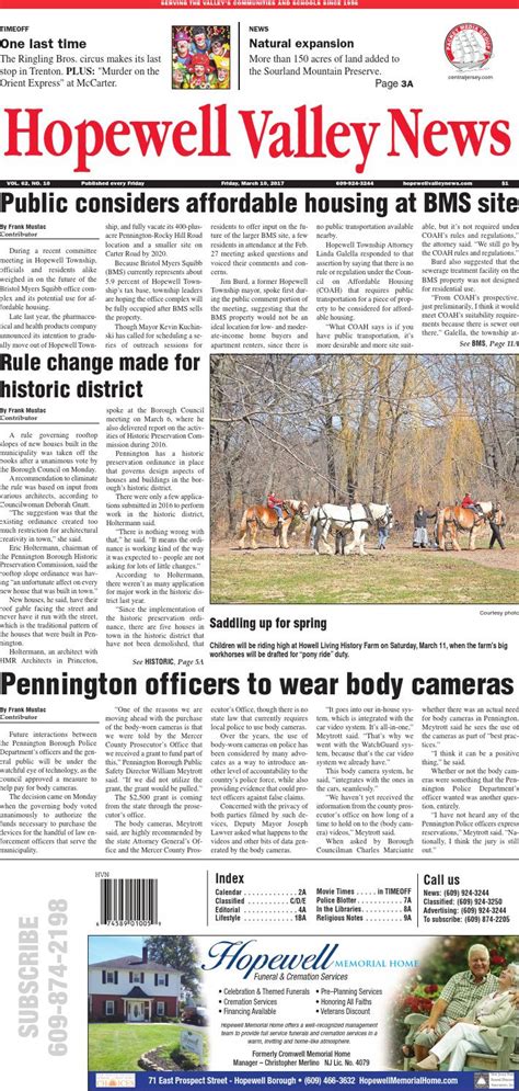 pennington nj news|hopewell valley news.